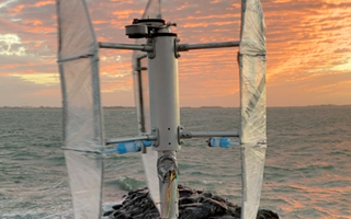 Vlagmolen Flag Turbines bij Gorishoek