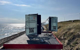 Vlagmolen Flag Turbines bij Zoutelande
