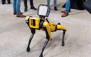 Robot bij Robotica Demo Event 2025 bij KAAP in Vlissingen