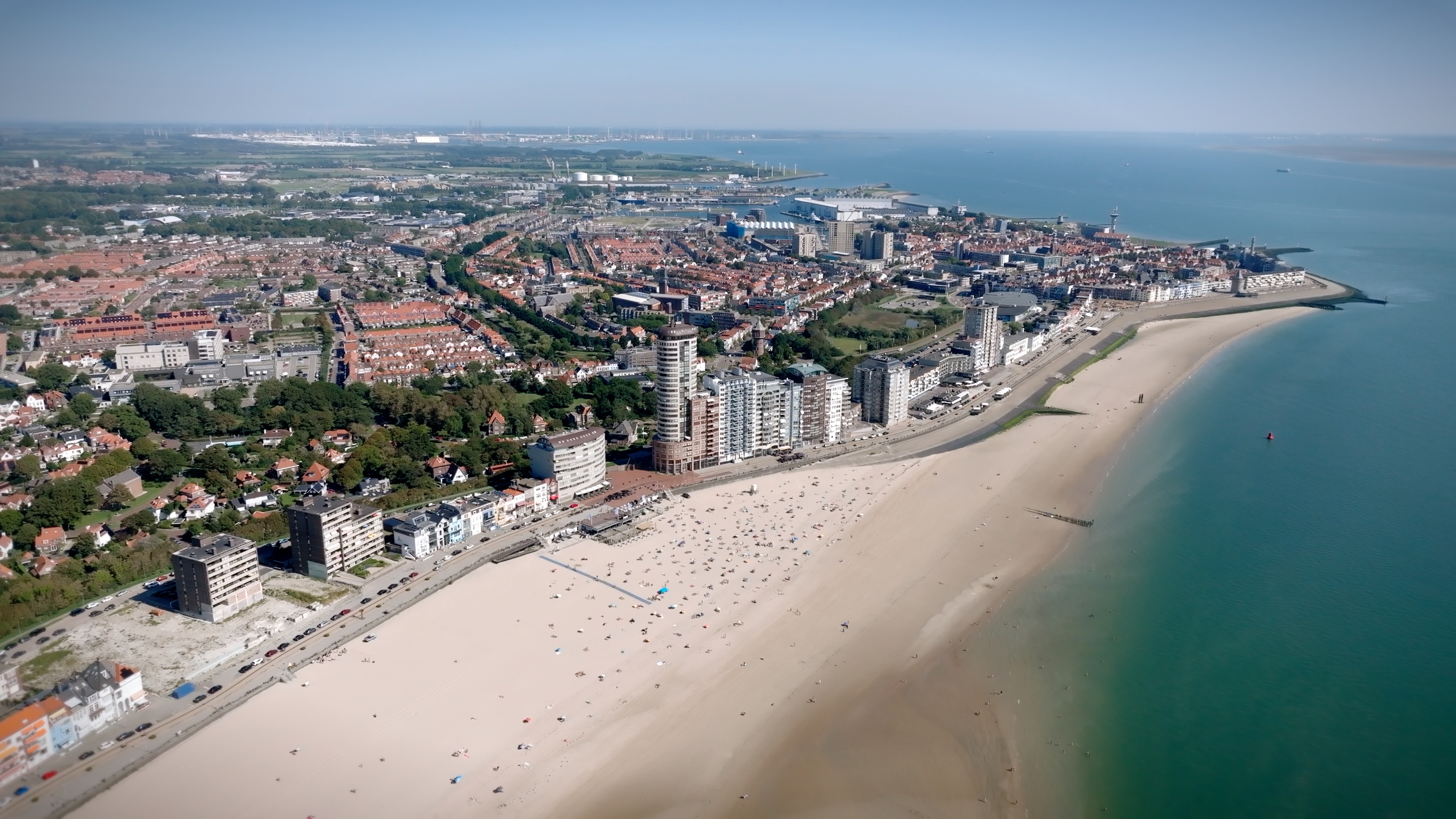 Die Strandpromenade in Vlissingen
