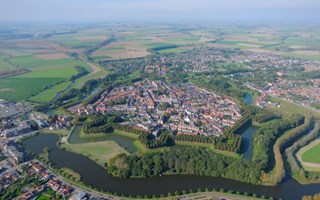 Staats-Spaanse linies luchtfoto