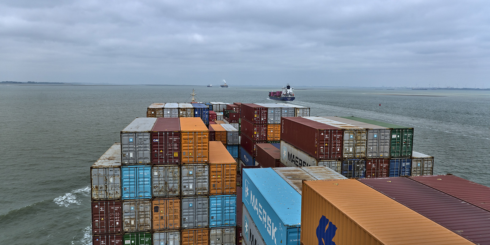 Containership North Sea Port