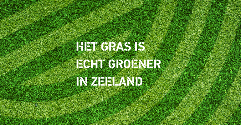 Het gras is echt groener in Zeeland