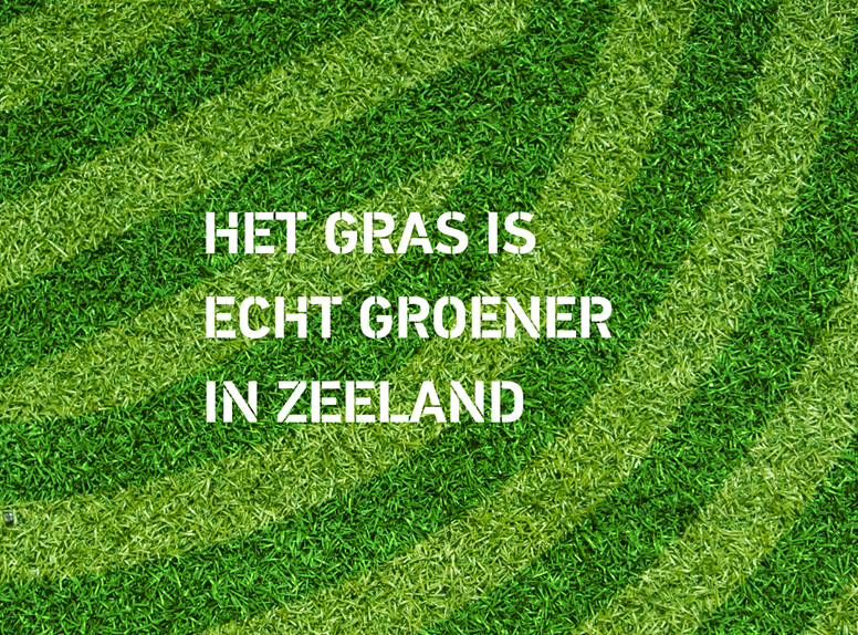 Het gras is echt groener in Zeeland