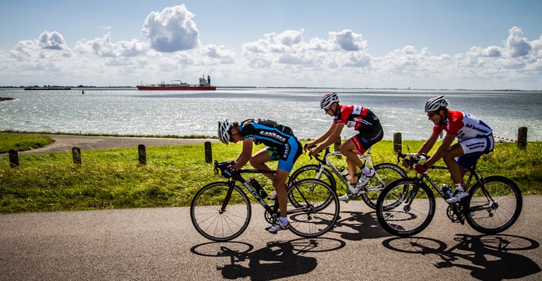 Rennradfahren in Zeeland