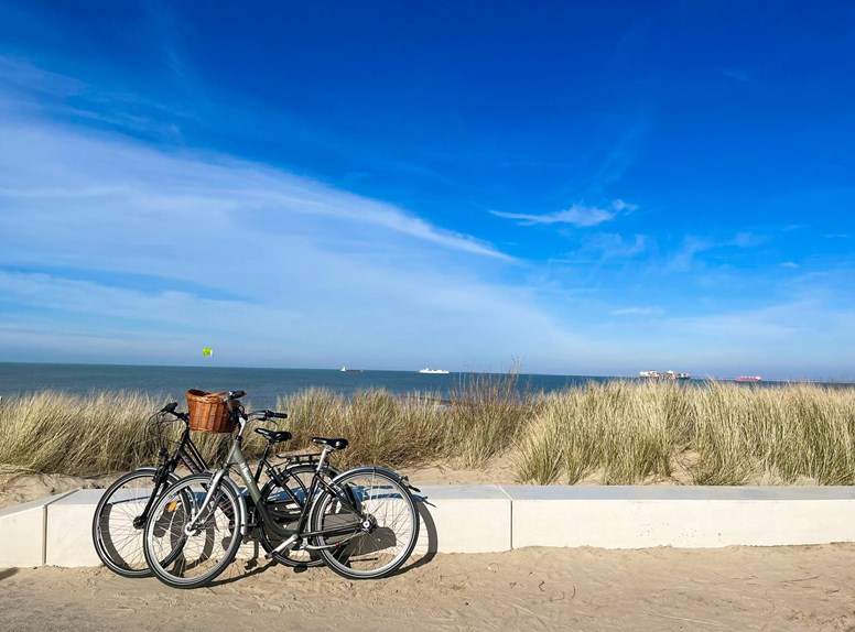 cadzand fietsen, kustroute