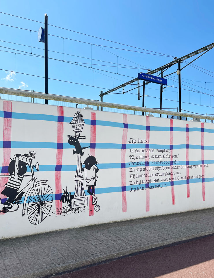 Jip en Janneke station kapelle