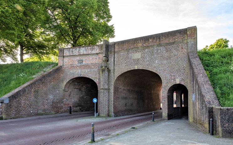 Stadswallen in Hulst, bezienswaardigheden in Zeeland