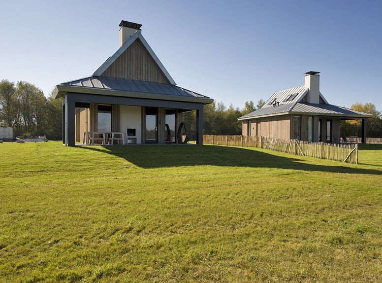 Bungalows on a holiday park