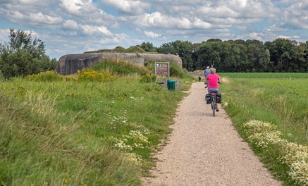 Bunkerpad Walcheren fietsen