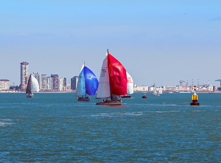 Zeilboten Westerschelde
