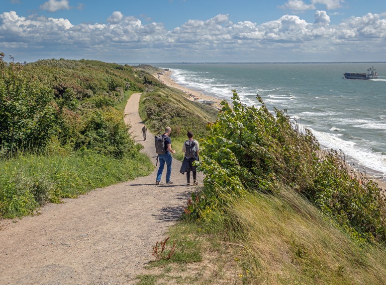 wandelpad groot valkenisse duinen