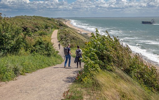 wandelpad groot valkenisse duinen