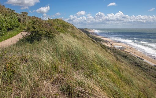 kustlijn strand zee duinen Biggekerke Groot Valkenisse