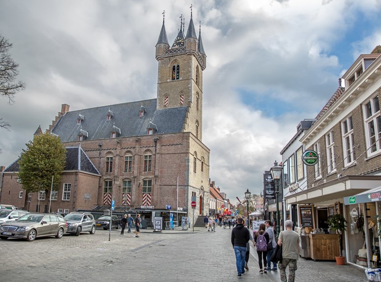 De wallen van Sluis, prachtige verdedigingsmuren van meer dan 600 jaar.
