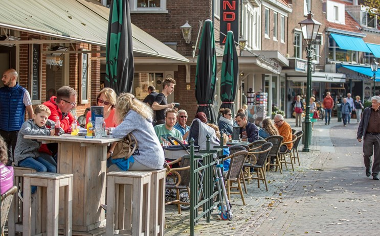 Sluis winkelen terras