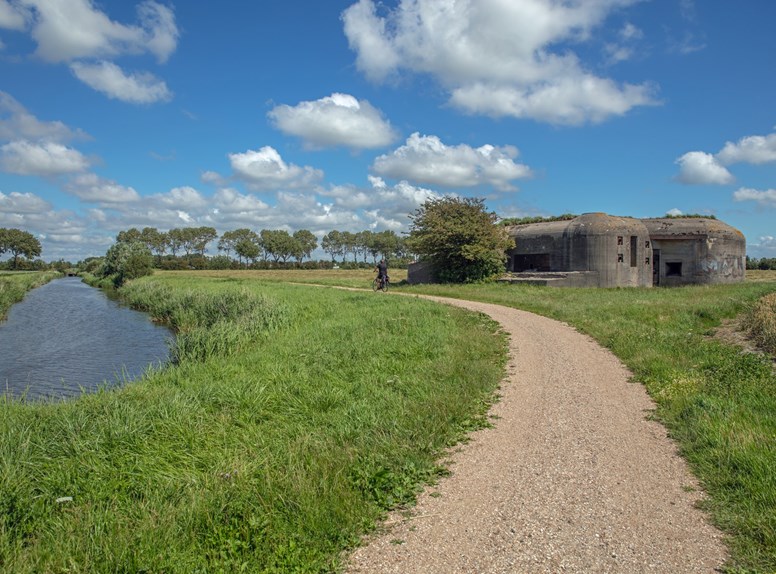 fietsroute bunkers zeeland