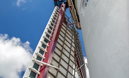 molen wieken close up