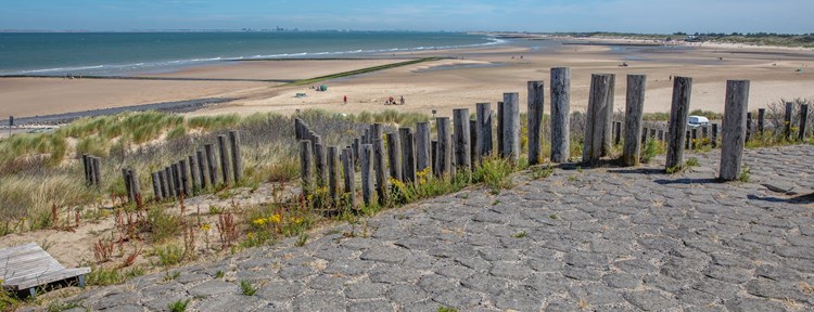 Strand Panoramaroute Zeeuws-Vlaanderen 