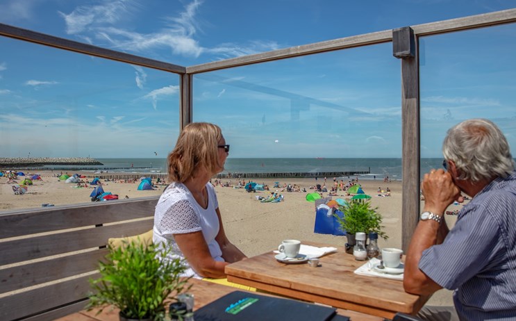 Strandpaviljoen Panoramaroute Zeeuws-Vlaanderen