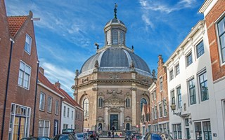 Oostkerk in de stad Middelburg