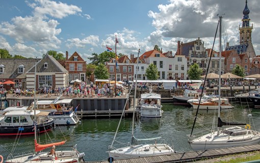 Veerse meer haven bootjes