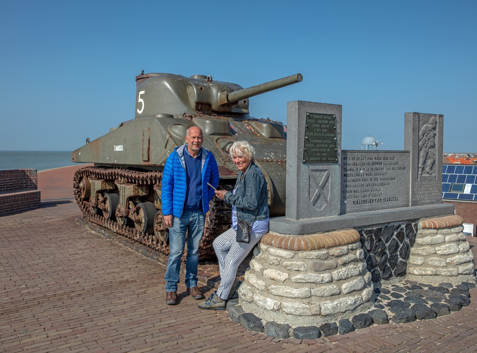 Westkapelle stel tank
