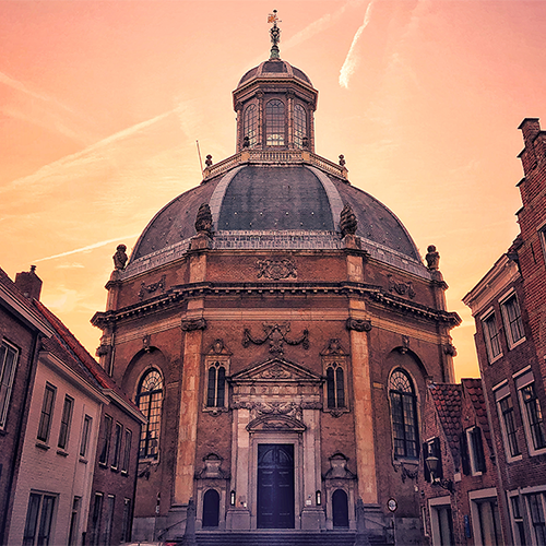 Oosterkerk Middelburg Zeeland, historisch mooi