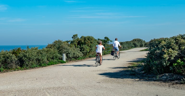 Cadzand fietsen stel