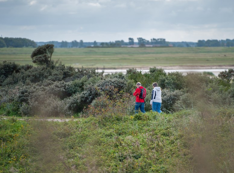 Cadzand stel wandelen