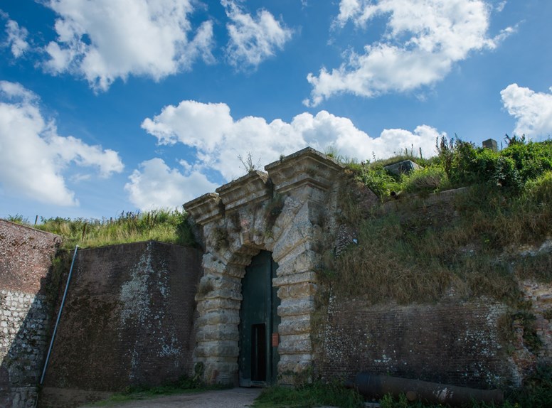 Fort Rammekens deur ingang