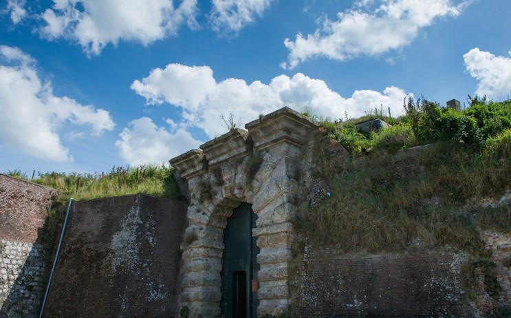Fort Rammekens deur ingang