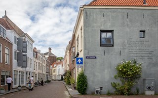 Muurschildering gedicht Middelburg Zeeland