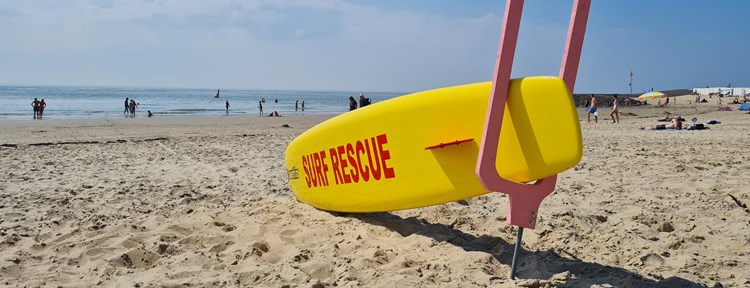 Surf rescue veiligheid