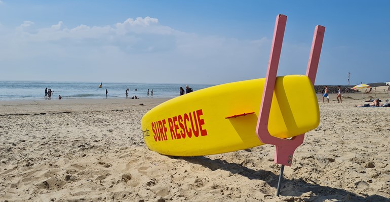 Surf rescue veiligheid