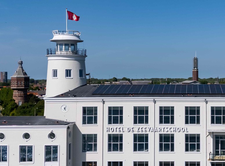 Hotel De Zeevaartschool in Vlissingen, bijzondere locatie om te overnachten