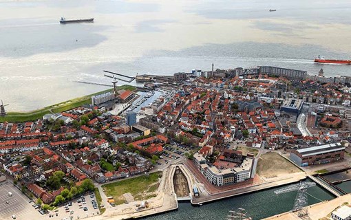 Vlissingen luchtfoto