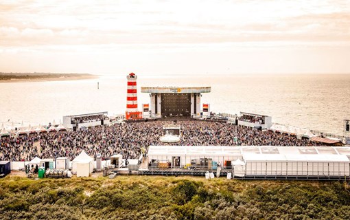 Concert at Sea podium Brouwersdam