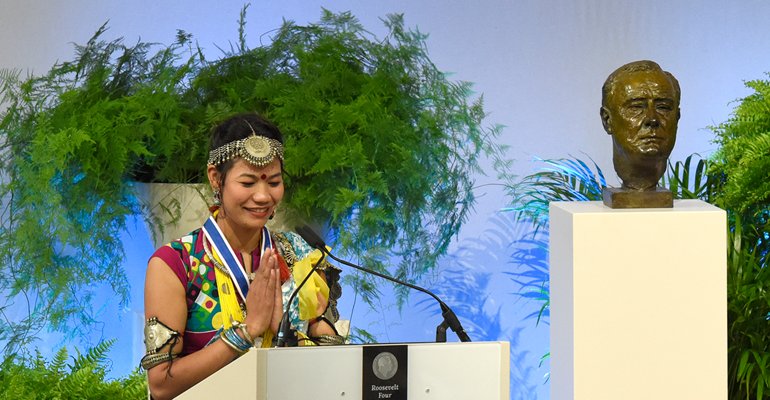 Uitreiking Four Freedoms Awards