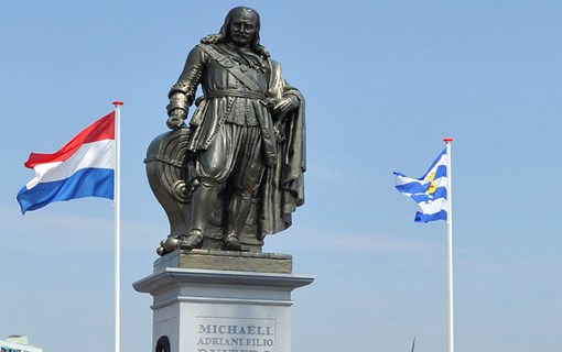 Standbeeld van Michiel de Ruyter in Vlissingen