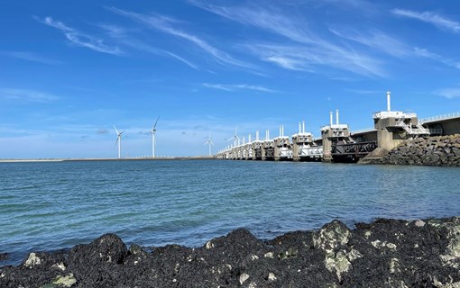 Oosterscheldekering Deltawerken Zeeland augustus 2021