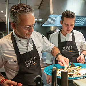 Kromme Watergang, Edwin Vinke en zoon Tom Vinke