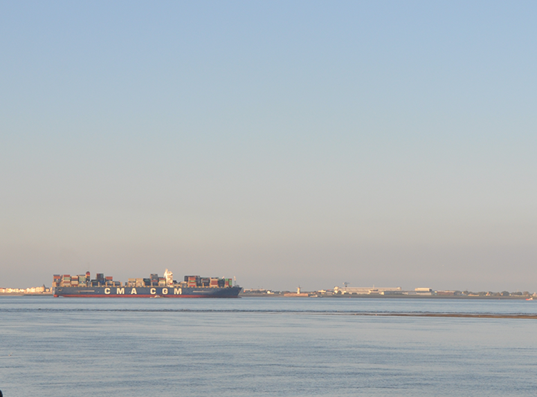 Containerschip Westerschelde