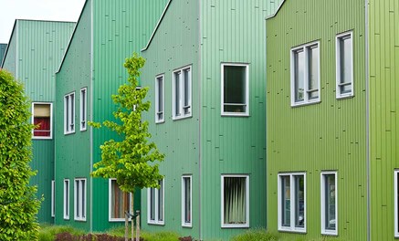 Groene huizen in gemeente Reimerswaal