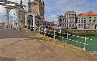 Ophaalbrug in Zierikzee, Gemeente Schouwen-Duiveland