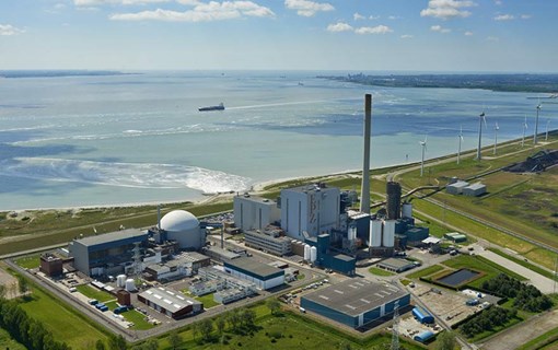 Luchtfoto EPZ Kerncentrale Borssele
