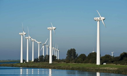 Windmolens bij de Oesterdam