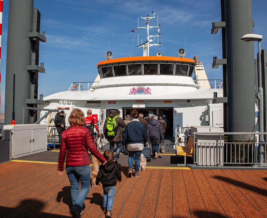 Fiets-voet veer Vlissingen Breskens