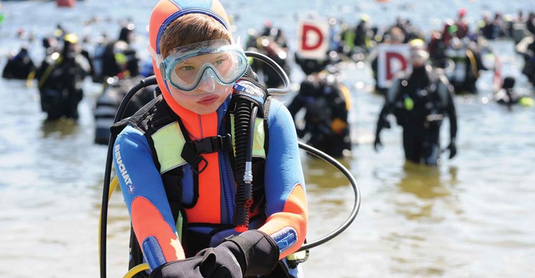 Duiken in de Oosterschelde