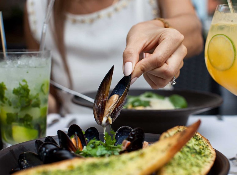 Mosselen eten in Zeeland